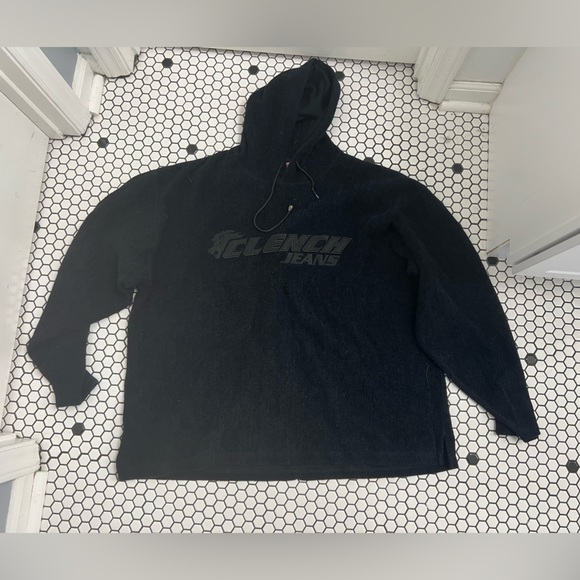 Clench jeans Y2K hoodie excellent condition size XXL - Picture 1 of 4